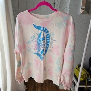 EUC Disneyland Cotton Candy Sweatshirt, Size XL